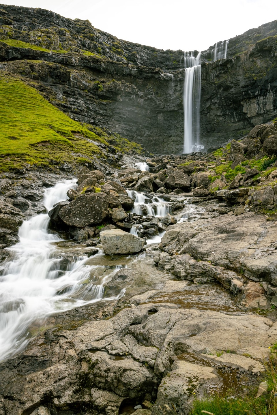 Faroe Islands photo: fossa falls large