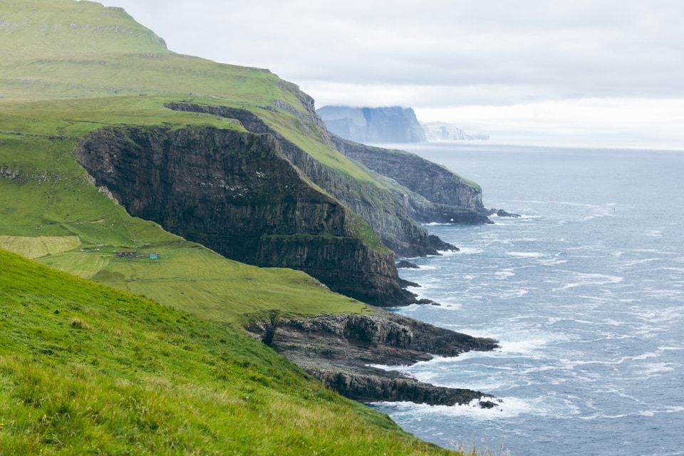 Faroe Islands photo: mykines coastline large