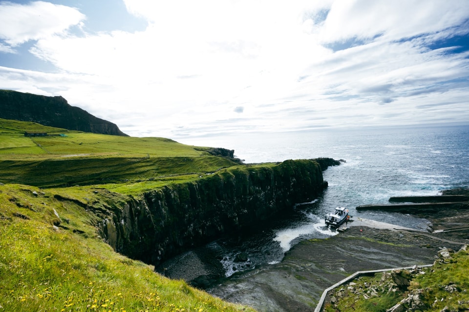 Faroe Islands photo: mykines ferry large