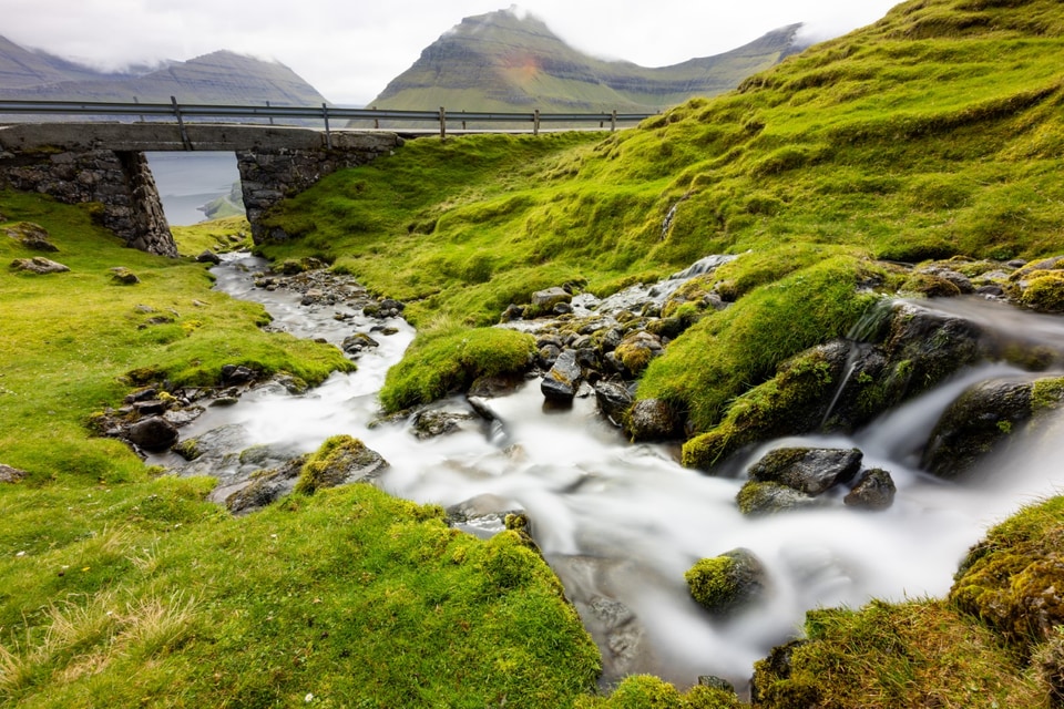 Faroe Islands photo: on the road to hvithmar