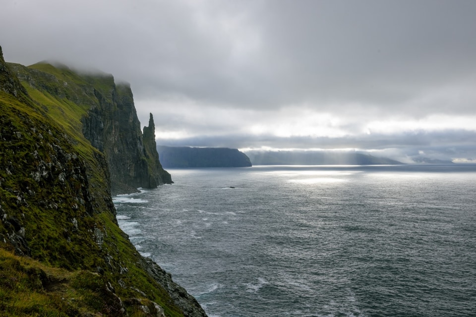Faroe Islands photo: trollkonufingur vista large
